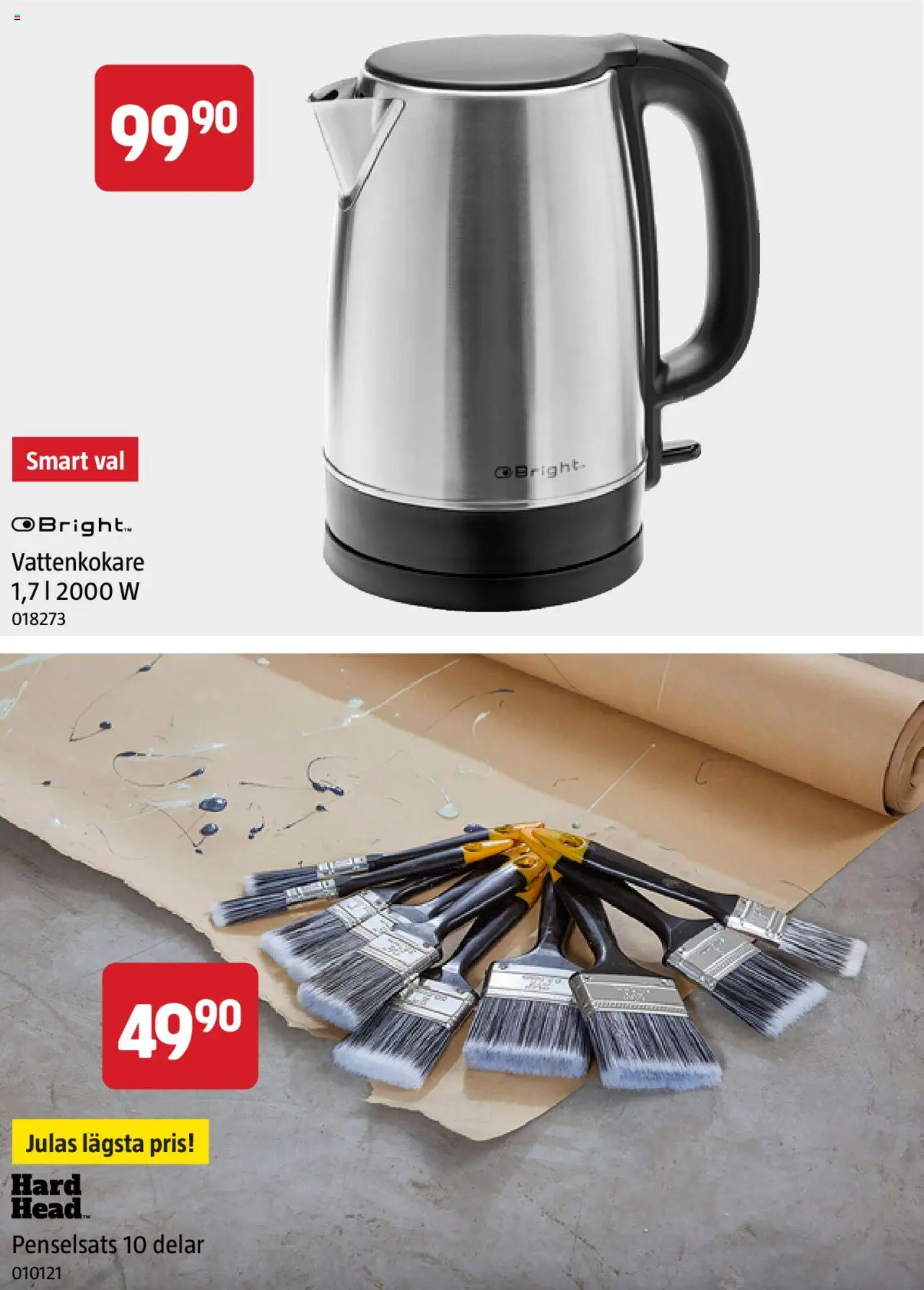 Jula reklamblad aktuell från 02.10.2025 | Sida: 16 | Produkter: Vattenkokare