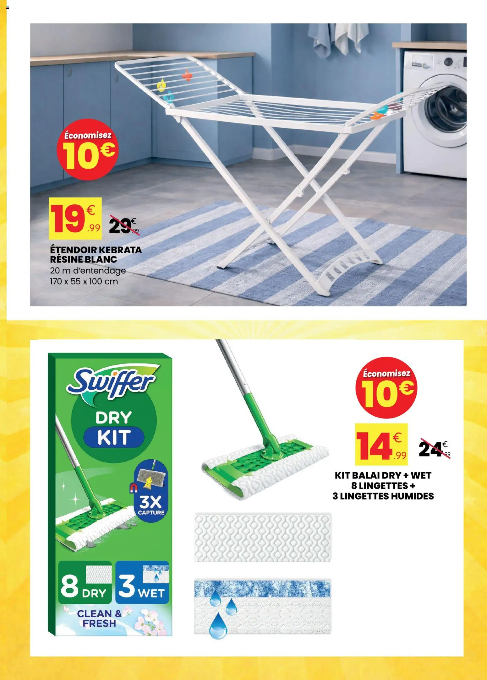 {H1} | Page: 13 | Produits: Étendoir, Balai