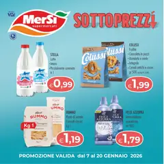 Anteprima del volantino Volantino MerSi Supermercati	 valido a partire dal 07.01.2026