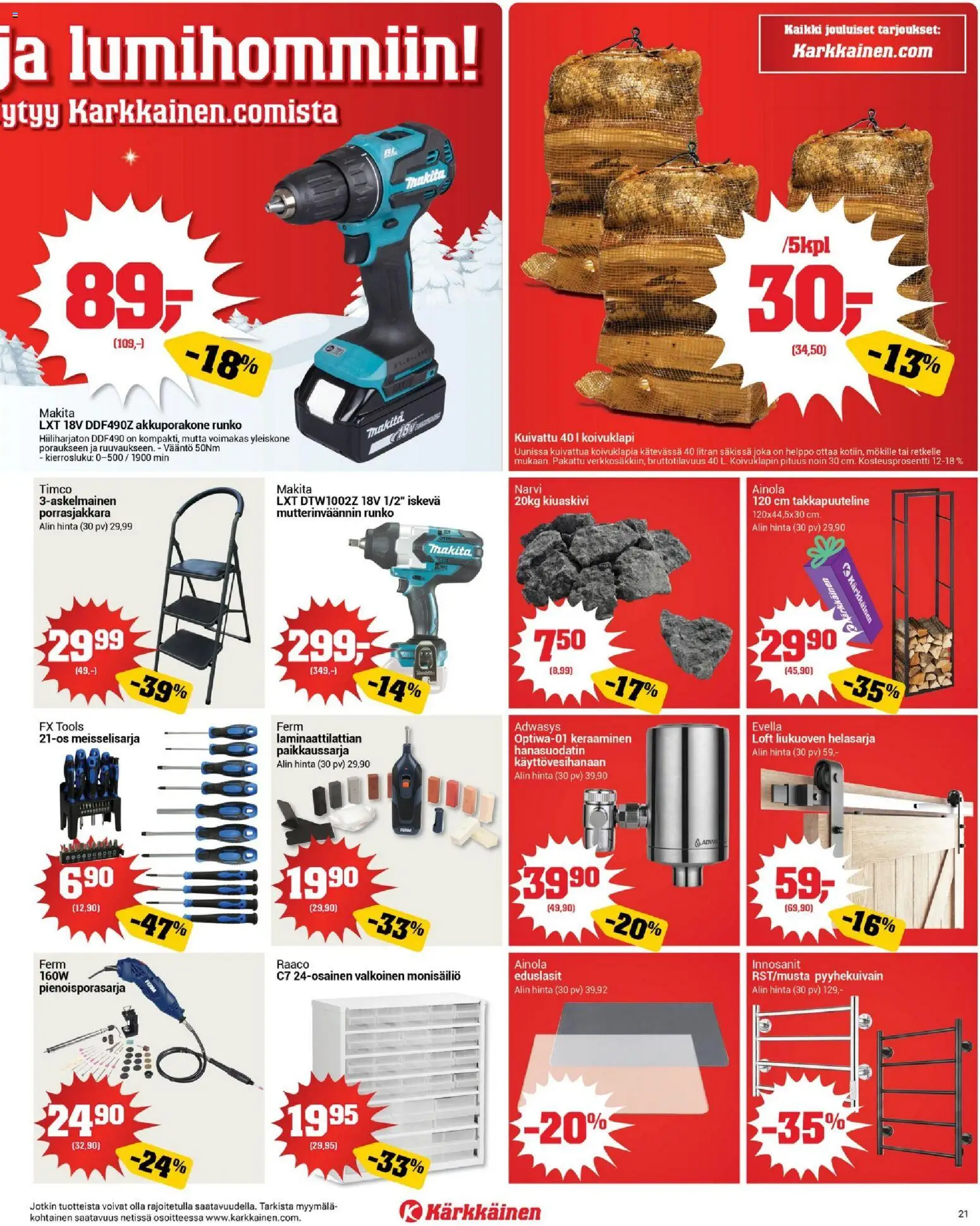 Kärkkäinen tarjoukset – voimassa 10.12.2025 alkaen | Sivu: 21
