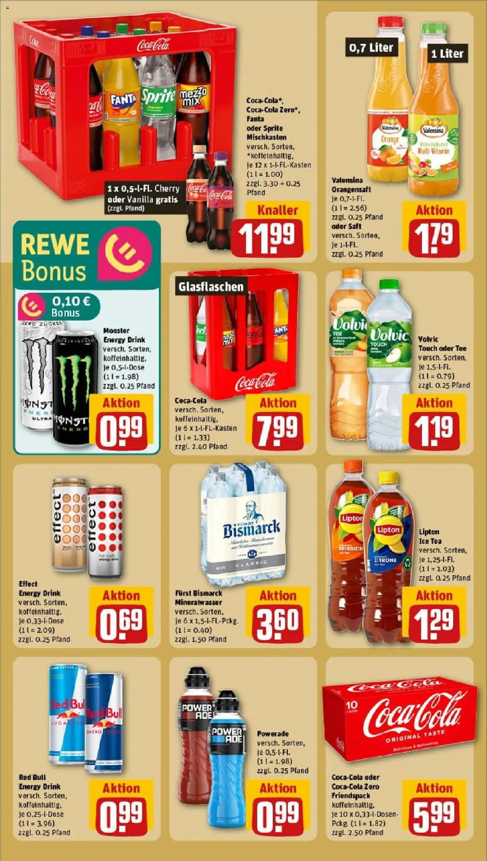 Rewe prospekt Tostedt	 – gültig ab 26.10.2025 | Seite: 20 | Produkte: Cola, Mineralwasser, Zitrone, Tee