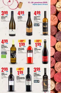 Katalog Eurospin - Pregled kataloga iz trgovine Eurospin, vrijedi od 17.12.2025 | Stranica: 19 | Proizvodi: Vino