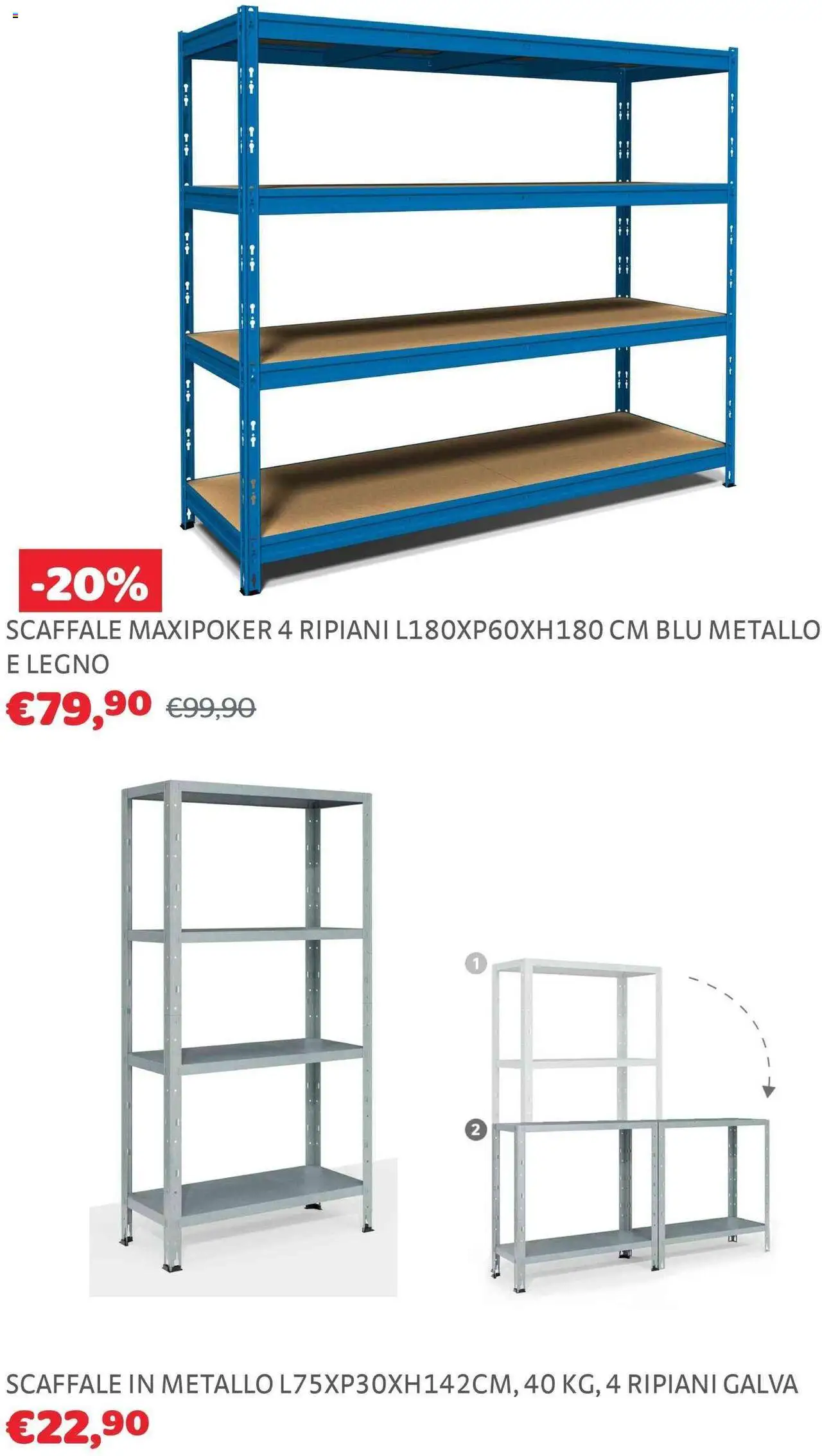 Volantino Brico Center del 30.07.2025 | Pagina: 19 | Prodotti: Scaffale