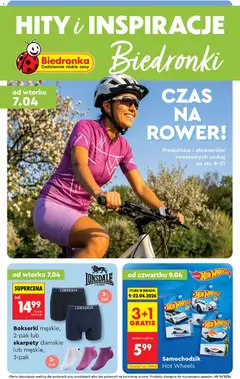 Pogląd oferty "Biedronka gazetka - Hity i inspiracje" - ważna od 07.04.2026