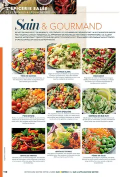 METRO - Prévisualisation de METRO - Restauration rapide valide à partir de 24.04.2025 | Page: 118 | Produits: Citron, Menthe, Quinoa, Pois chiche