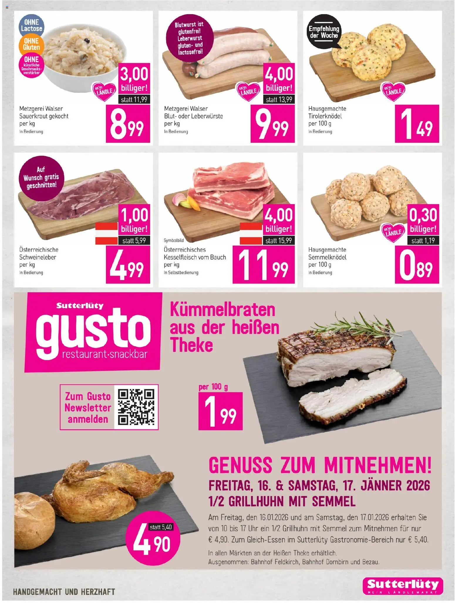 Sutterlüty Flugblatt gültig ab 15.01.2026 | Seite: 9 | Produkte: Uhr