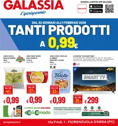 Anteprima del volantino Volantino Galassia	 valido a partire dal 22.01.2026