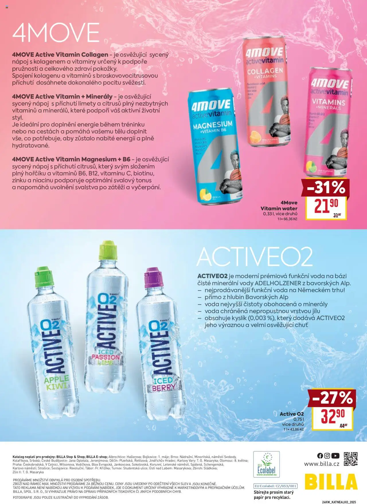 Billa katalog - Nealko novinky od 11.06.2025 | Strana: 6 | Produkty: Vitamin c, Voda, Vitamíny, Apple