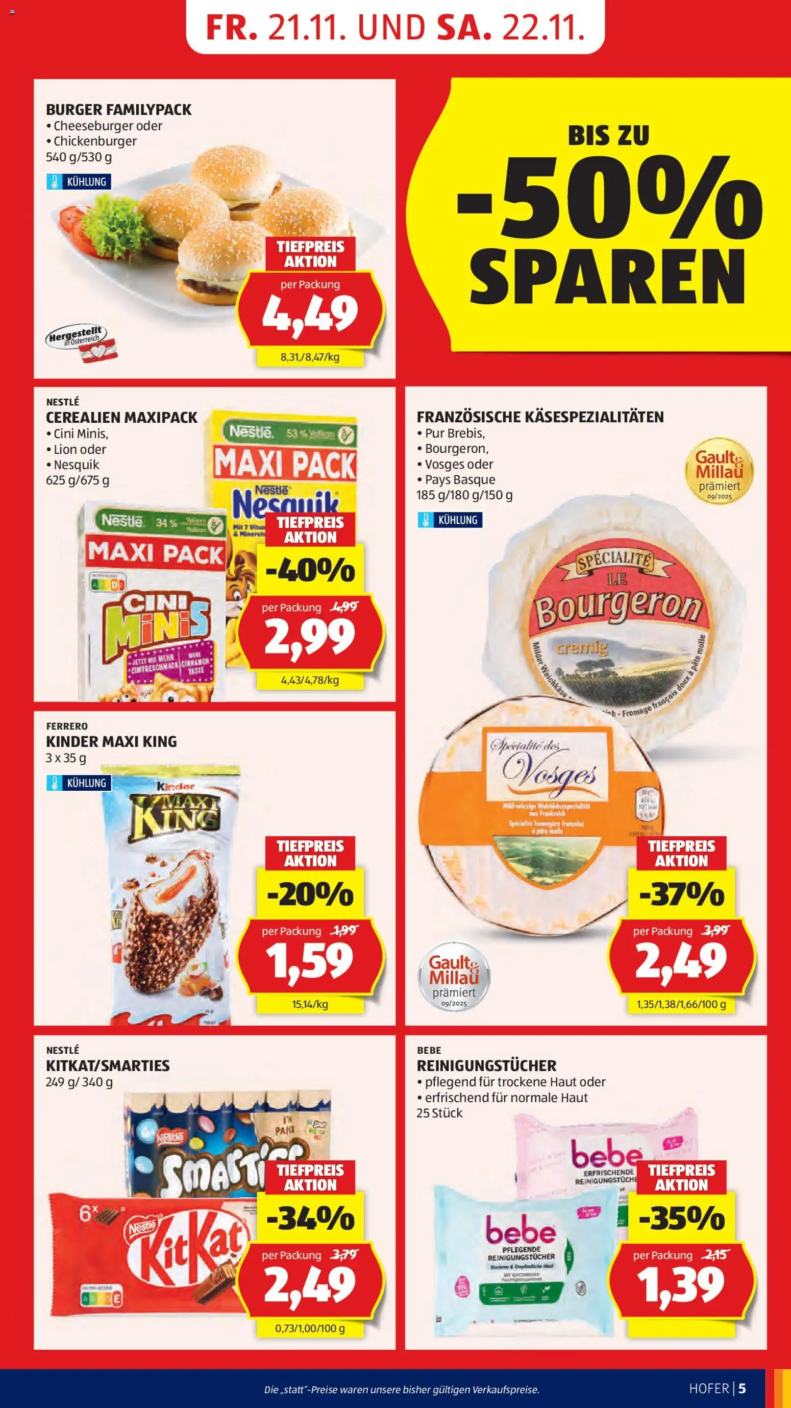 Hofer - Black Friday gültig ab 21.11.2025 | Seite: 7 | Produkte: Reinigungstücher