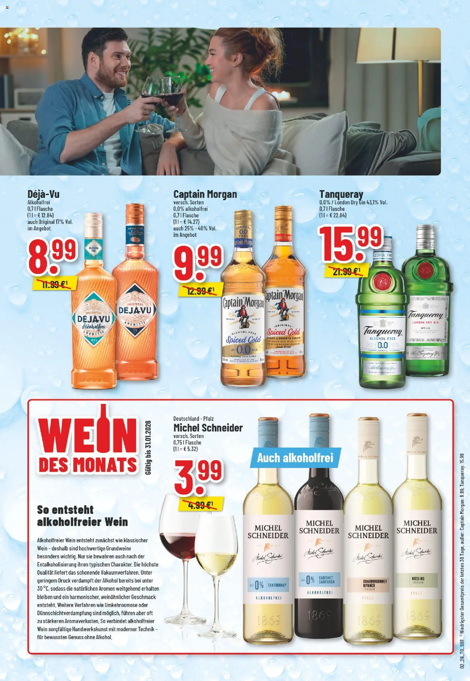 Trinkgut Prospekt – gültig ab 05.01.2026 | Seite: 9 | Produkte: Finish, Captain morgan, Wein, Gin
