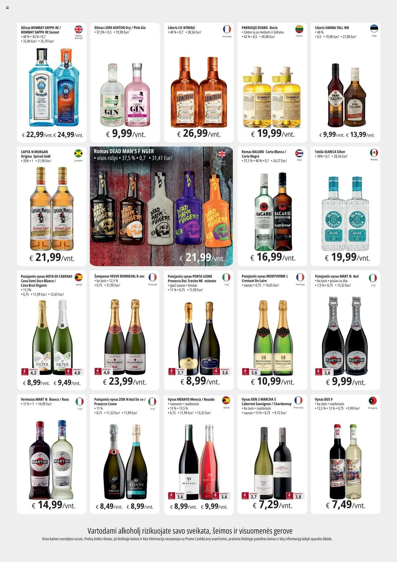 ePromo - Leidinys - Gėrimai│galioja nuo 01.08.2025 | Puslapis: 2 | Prekių: Vynas, Džinas