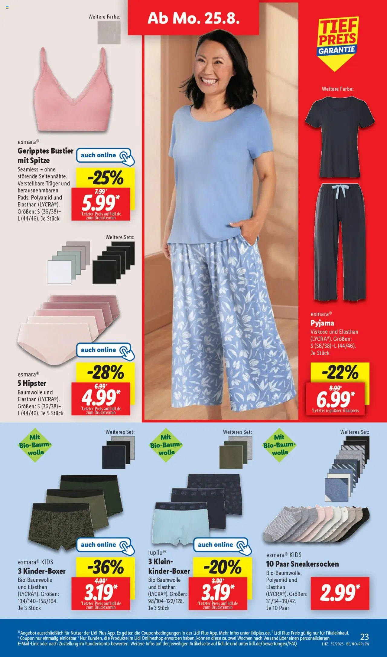 Lidl Prospekt Bestwig - gültig ab dem 25.08.2025 | Seite: 33 | Produkte: Pyjama