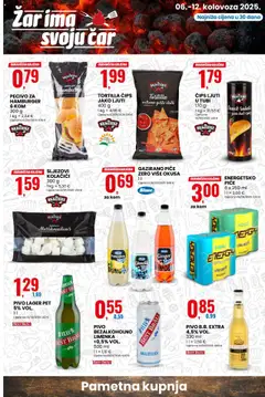 Eurospin katalog | vrijedi od 06.08.2025 | Stranica: 20 | Proizvodi: Pivo, Čips, Kolačići, Pecivo