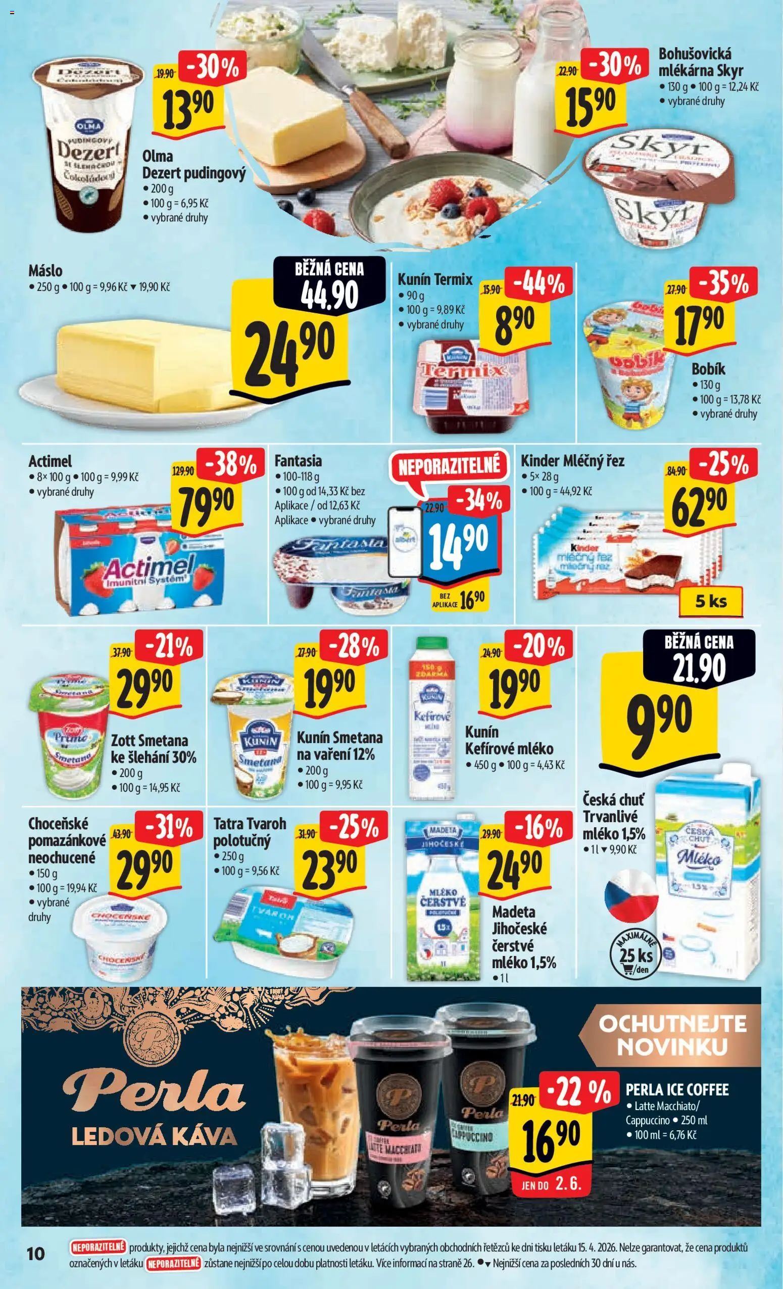 Albert leták - Hypermarket od 22.04.2026 | Strana: 18 | Produkty: Káva, Smetana, Tvaroh, Ice coffee