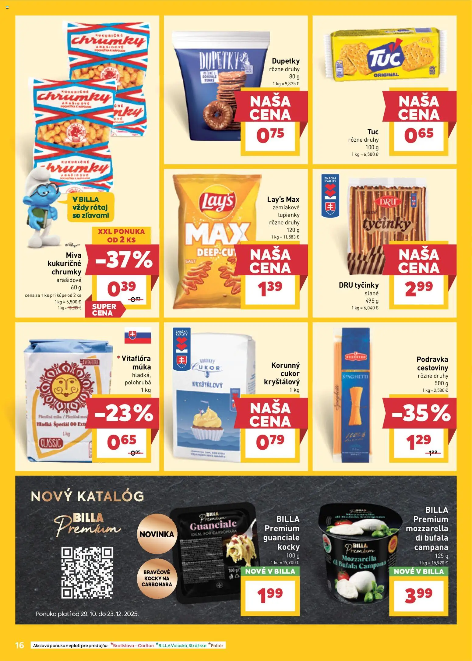 Nové Billa akcie – leták je platný od 03.12.2025 | Strana: 16
