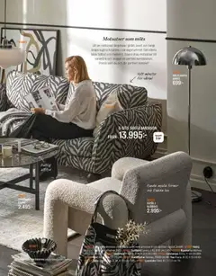 Mio erbjudanden - Förhandsvisning av reklamblad från butik Mio aktuell från 01.03.2026 | Sida: 9 | Produkter: Golvlampa, Fåtölj, Soffbord, Vas