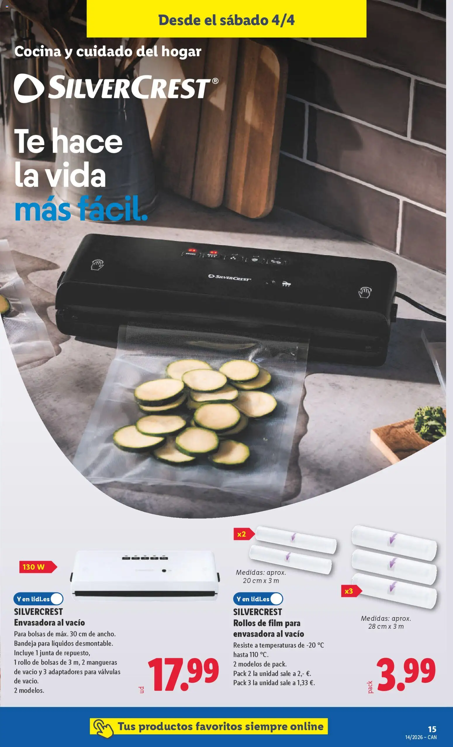 Lidl folleto de bazar │ válido desde el 30.03.2026 | Página: 25 | Productos: Té, Cocina, Bandeja