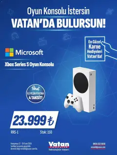 12.01.2026 tarihinden itibaren geçerli olan Vatan Bilgisayar kataloğu önizlemesi