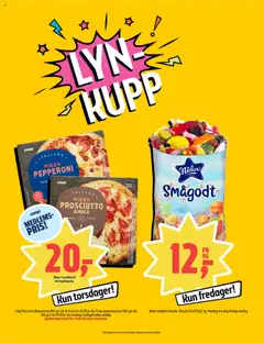  | Side: 9 | Produkter: Pizza, Smågodt, Nattkräm