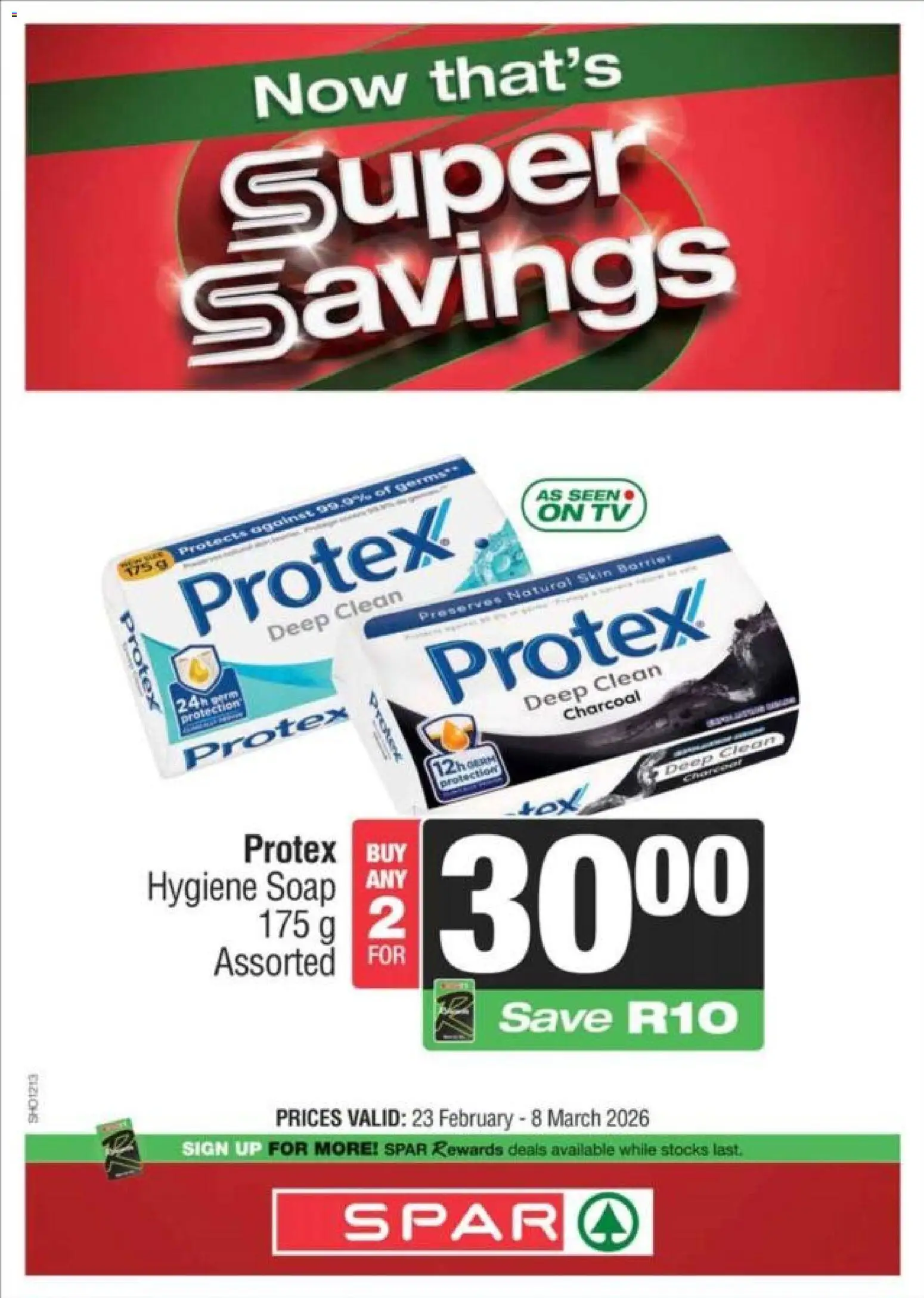 New Spar catalogue – valid from 23.02.2026 | Page: 15 | Products: TV, Soap