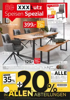 XXXL Lutz Speisen Spezial gültig ab dem 25.08.2025