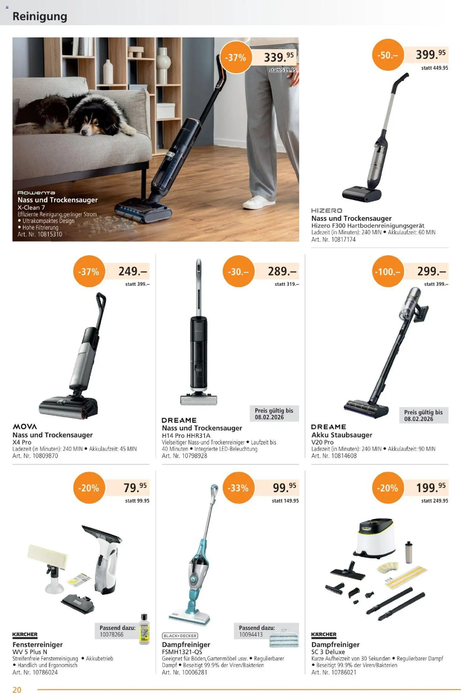 Fust Aktionen – gültig ab 26.01.2026 | Seite: 20 | Produkte: Gartenmöbel, Staubsauger