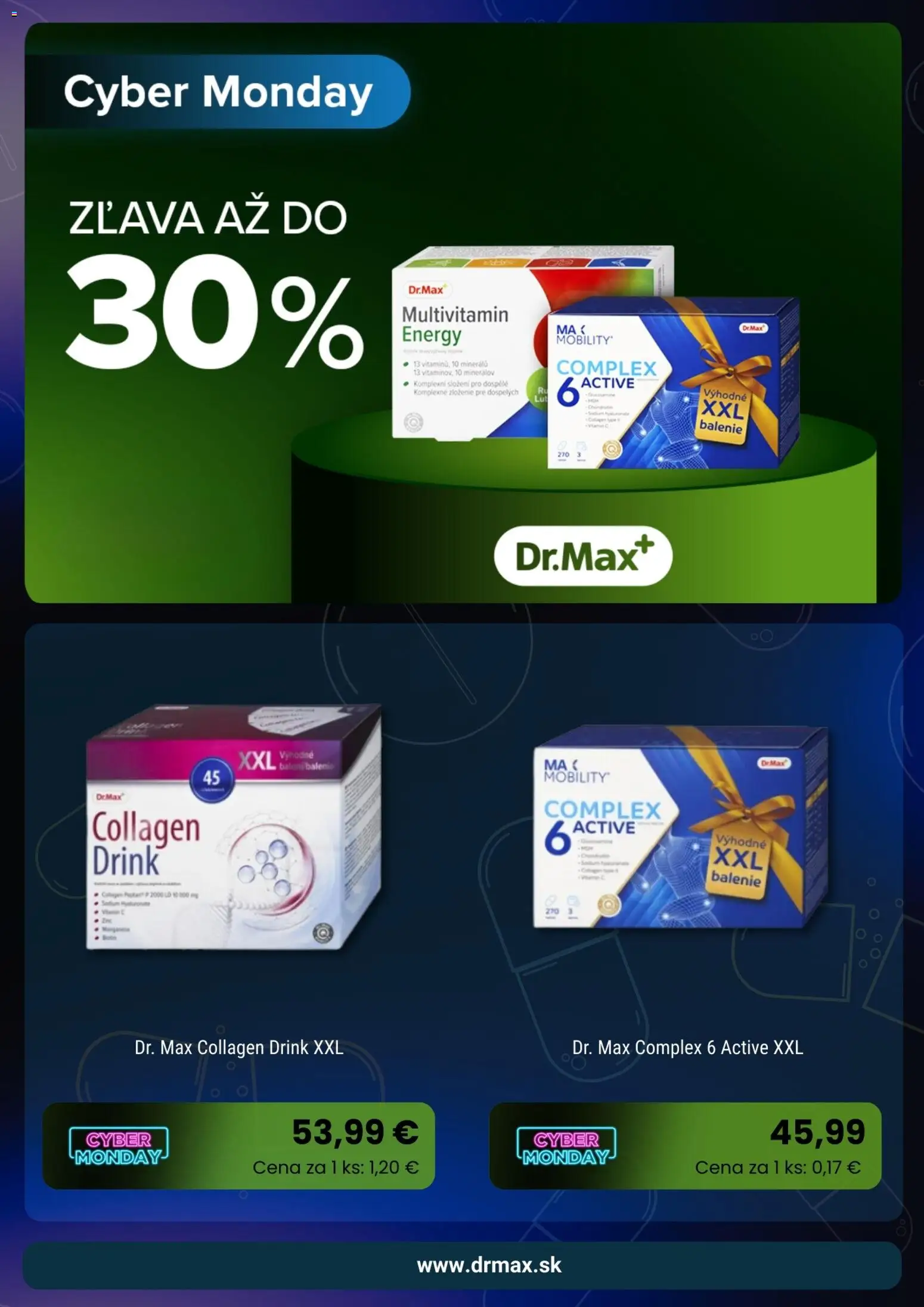 Nové Dr. Max akcie – leták je platný od 01.12.2025 | Strana: 2