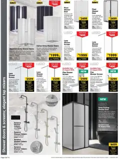 Builders - Your Bathroom Reimagined │ valid from 05.08.2025 | Page: 8 | Products: Shower, Towel, Tap, Shower column