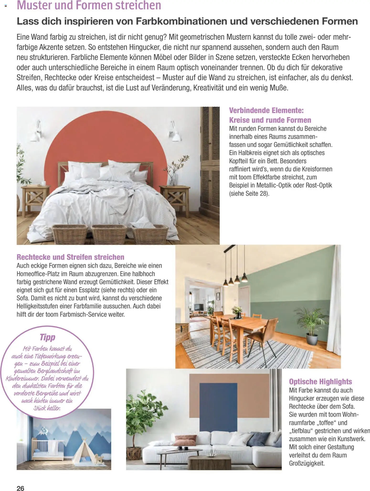 Toom Baumarkt Wände streichen und tapezieren – gültig ab 01.01.2026 | Seite: 26 | Produkte: Bilder