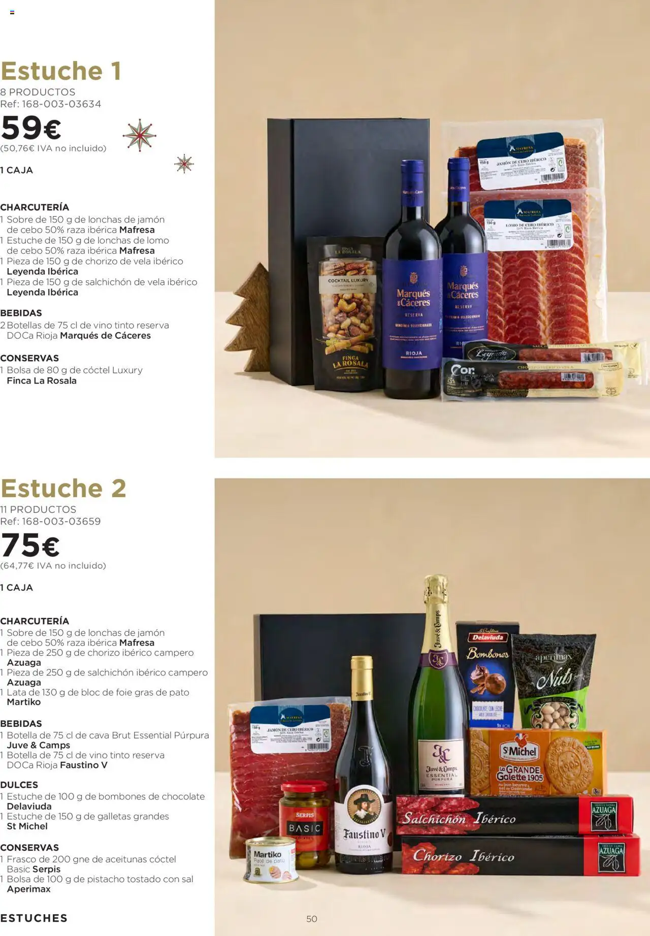 El Corte Inglés ofertas │ válido desde el 06.10.2025 | Página: 50 | Productos: Leche, Vela, Chocolate con leche, Bolsa