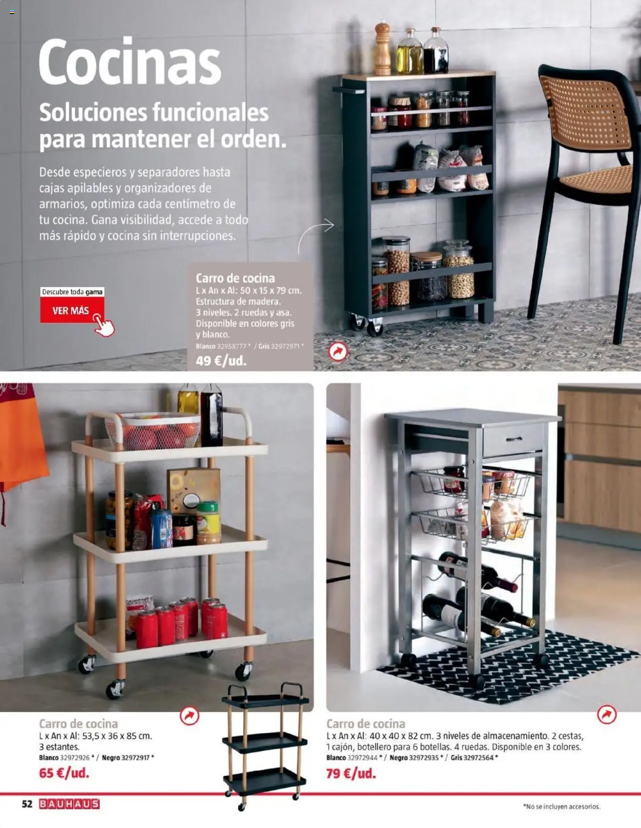 Bauhaus folleto │ válido desde el 05.08.2025 | Página: 52 | Productos: Cocina