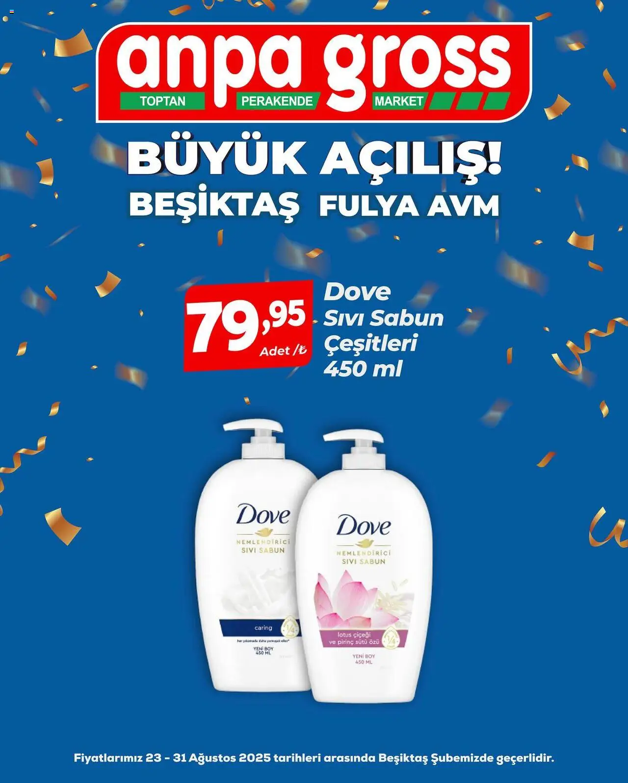 Anpa Gross Büyük Açılış - 23.08.2025 tarihinden itibaren geçerlidir | Sayfa: 75 | Ürünler: Sabun, Pirinç
