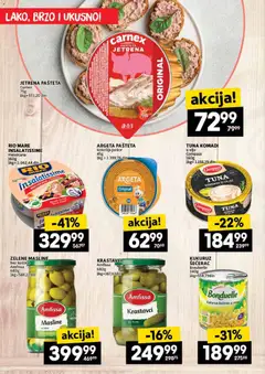 Roda katalog  - pregled Roda kataloga - važi od 05.02.2026 | Strana: 16 | Proizvode: Masline, Krastavci, Kukuruz šećerac, Rio mare