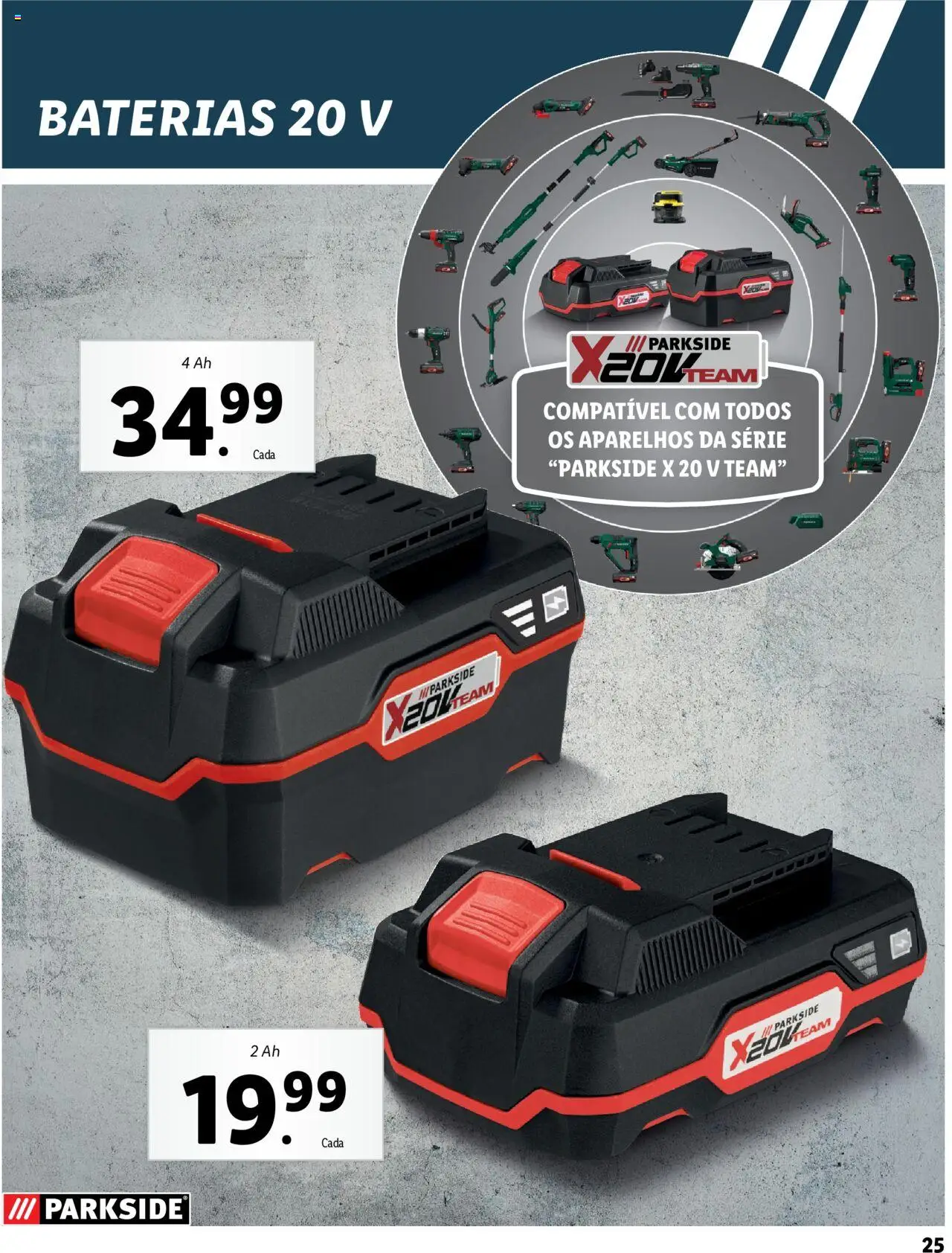 Lidl Baterias E Ferramentas │ válido de 02.02.2023 | Página: 25