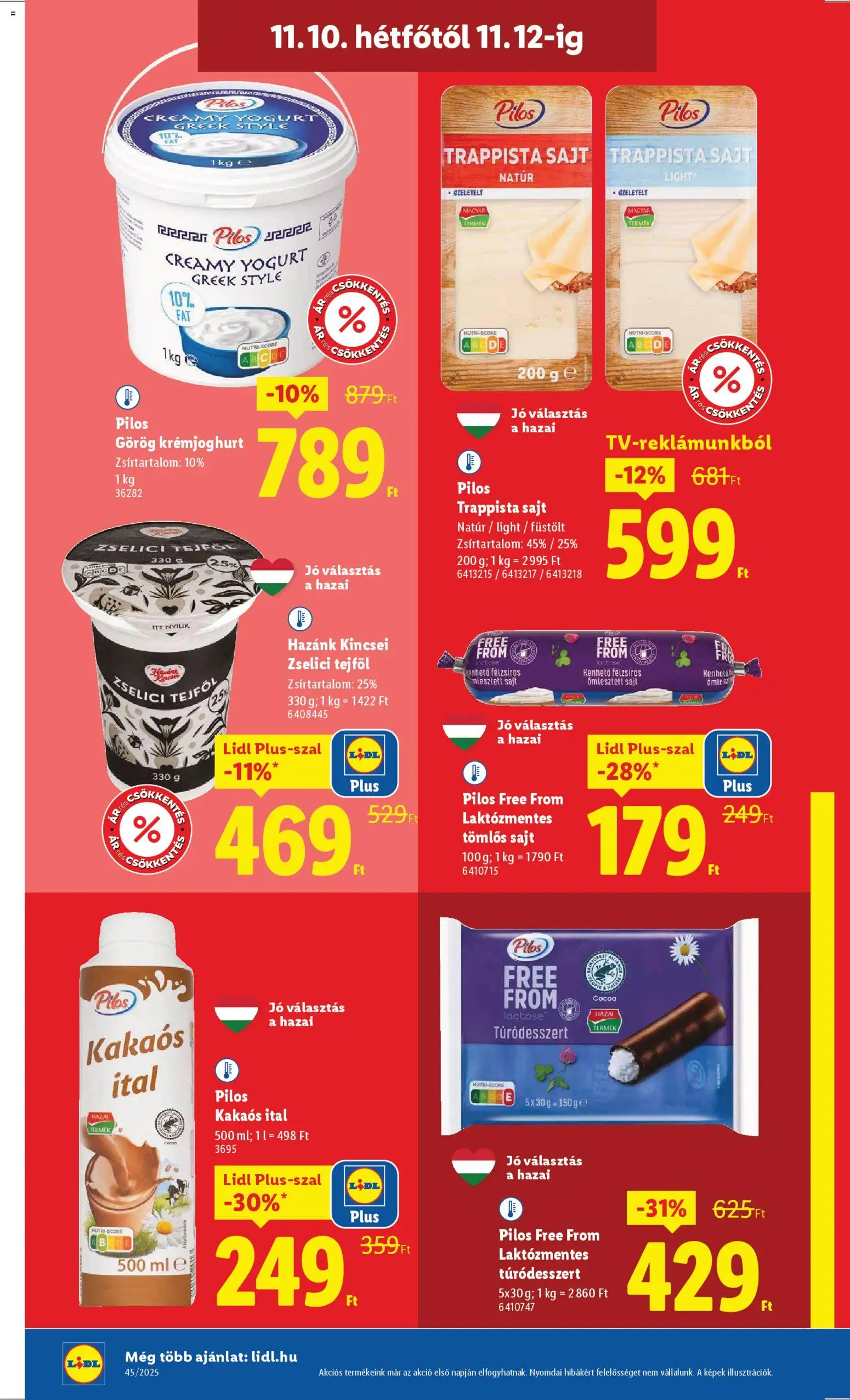 Lidl akciós ujság - amely érvényes a következő dátumtól: 06.11.2025 | Oldal: 40