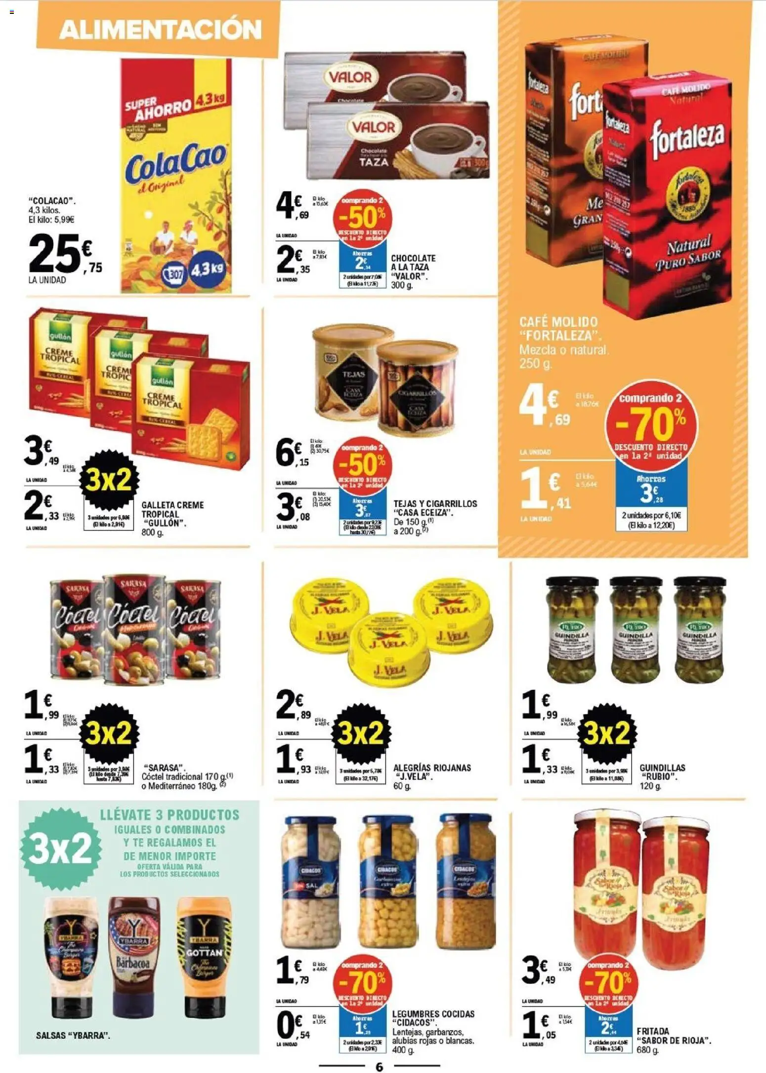 E.Leclerc Mas Barato │ válido desde el 15.04.2026 | Página: 6 | Productos: Café, Café molido, Vela, Barbacoa