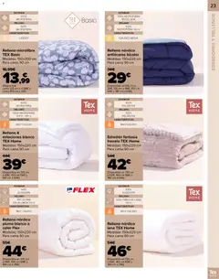Vista previa Carrefour folleto válido desde el 09.01.2026 | Página: 23 | Productos: Edredón, Cama