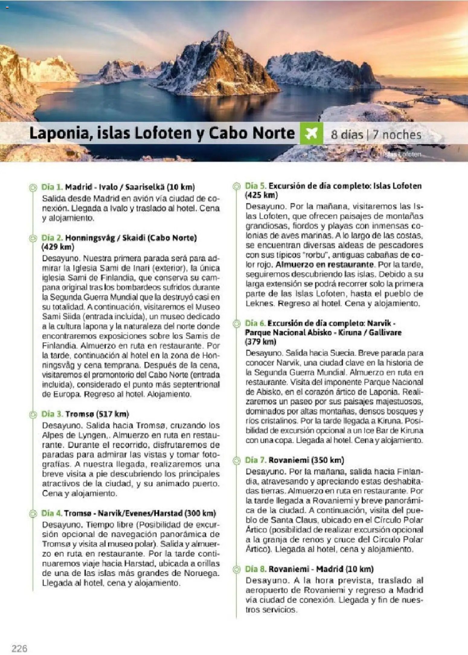 Viajes El Corte Inglés Rutas Culturales de la Comunidad de Madrid │ válido desde el 01.04.2026 | Página: 226 | Productos: Navegación