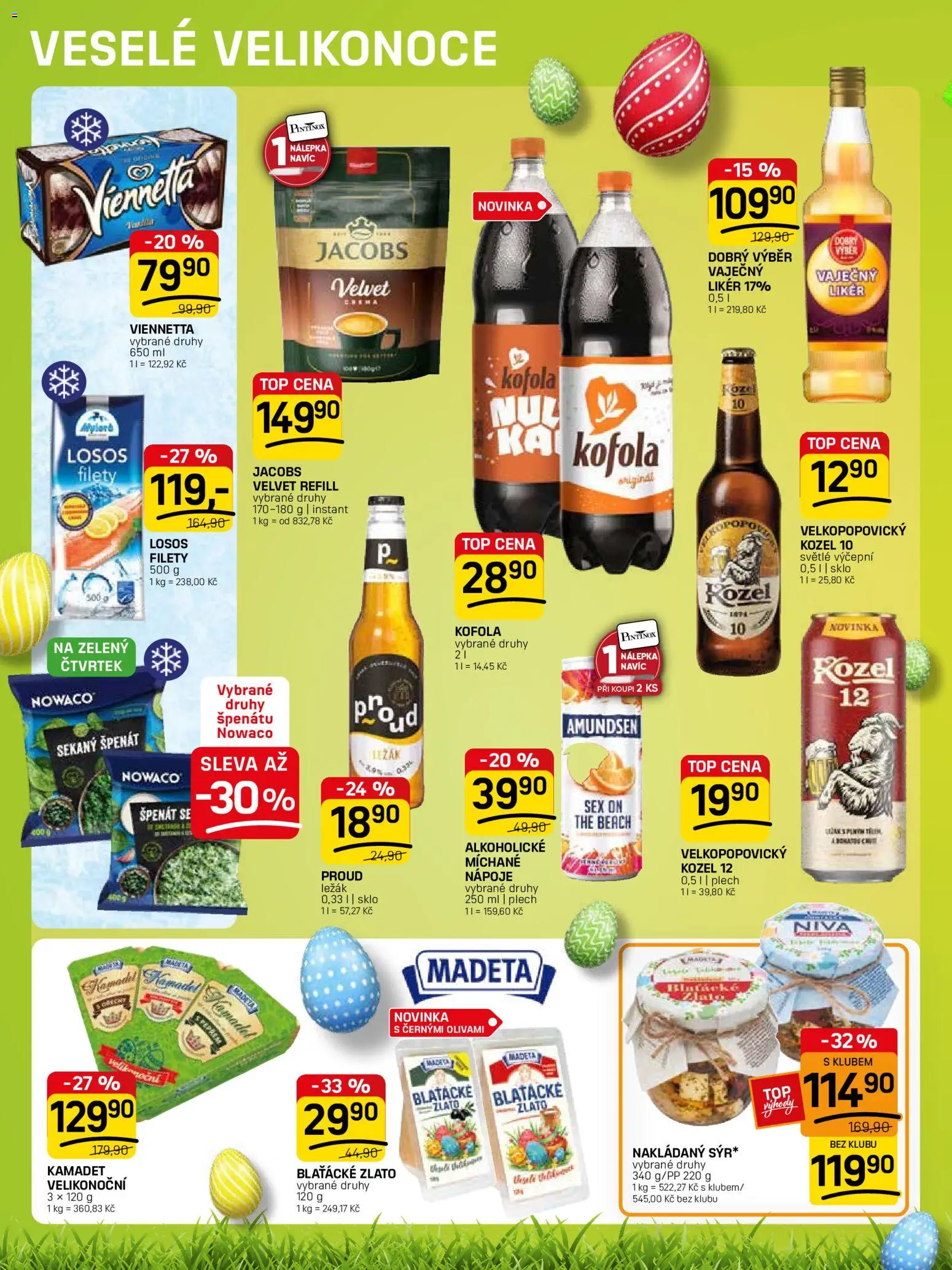 Flop leták - FlopTop od 25.03.2026 | Strana: 8 | Produkty: Kozel, Plech, Velvet, Vaječný Likér