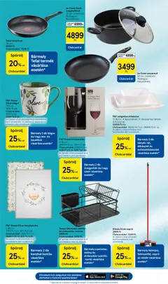 Tesco akciós ujság - amely érvényes a következő dátumtól: 17.07.2025 | Oldal: 31 | Termékek: Tefal, Edény, Borospohár, Étkészlet