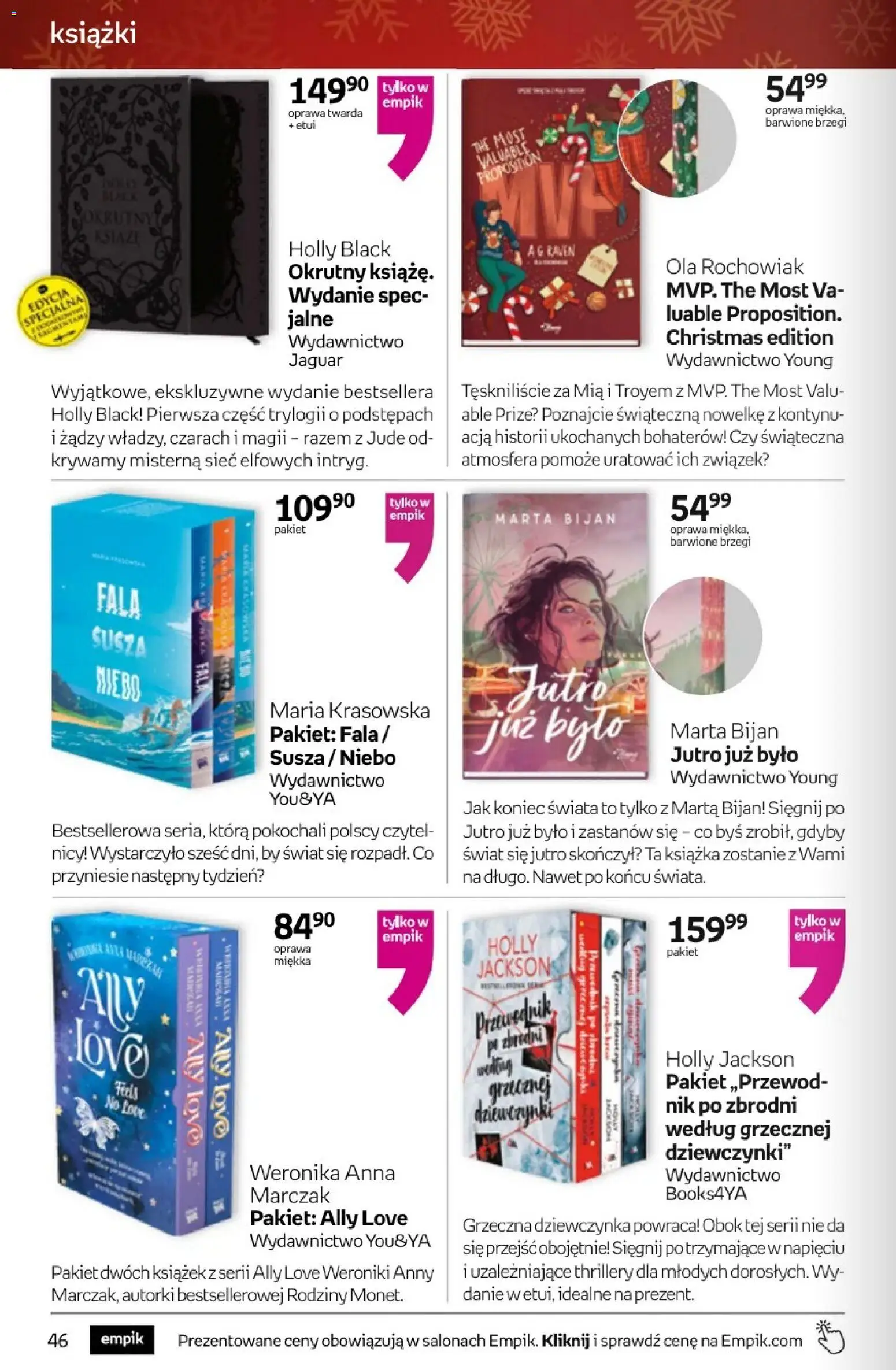 Empik promocje - Tom kultury Książki od 10.12.2025 | Strona: 46 | Produkty: Książki