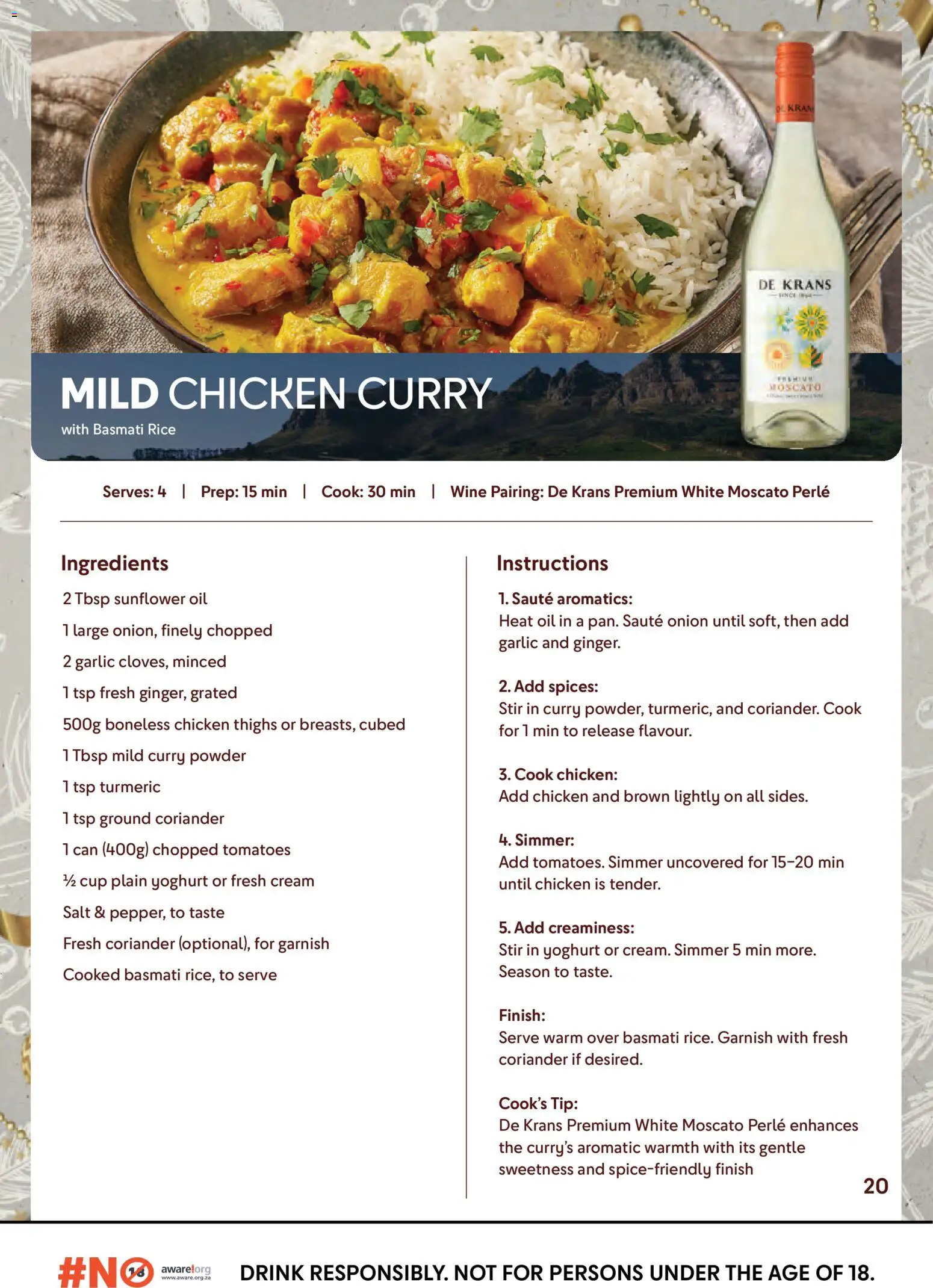 New Makro catalogue – valid from 12.12.2025 | Page: 20 | Products: Yoghurt, Wine, Powder, Spices