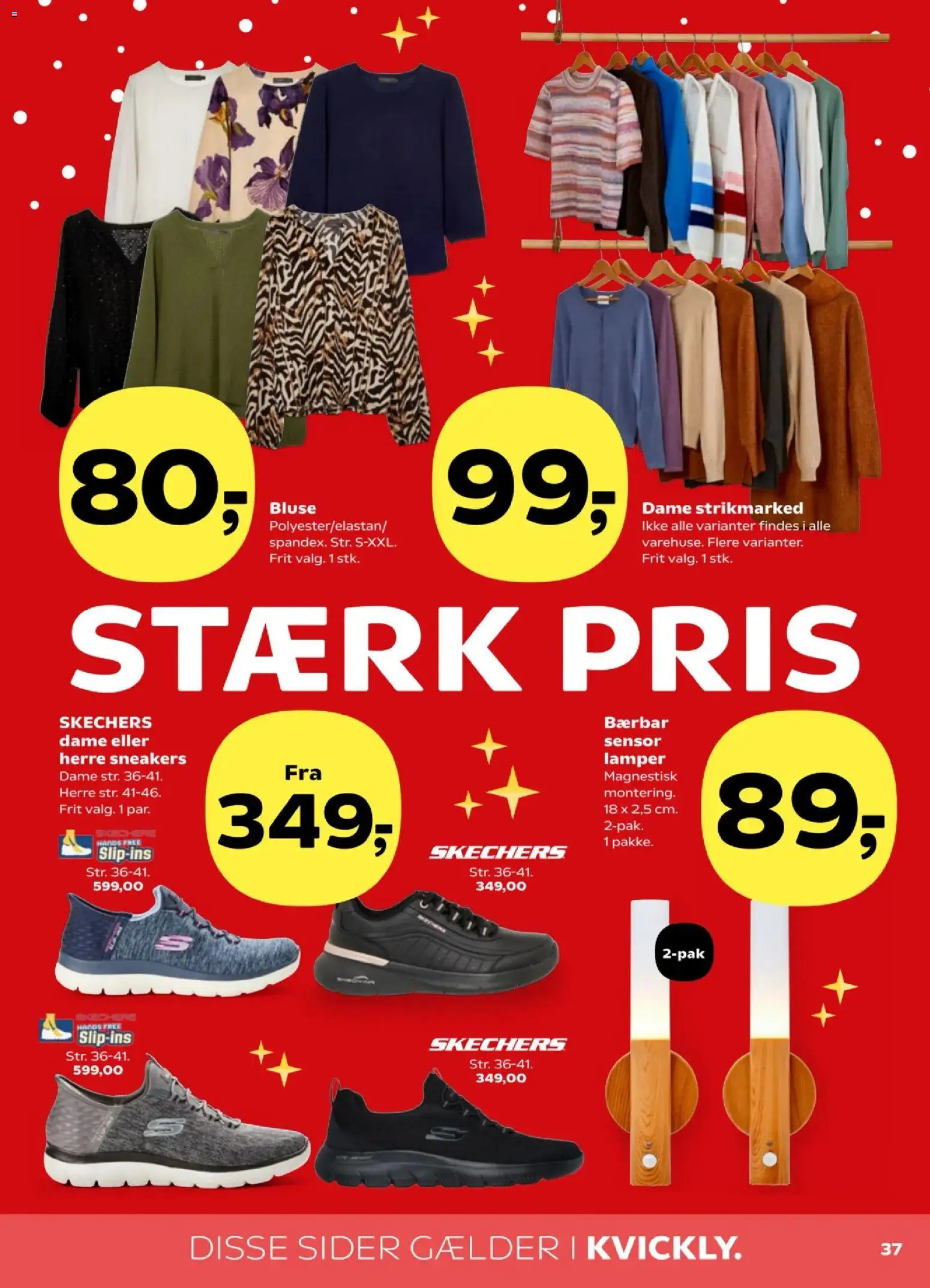 Kvickly tilbudsavis – gyldig fra 28.11.2025 | Side: 41 | Produkter: Sneakers, Bluse
