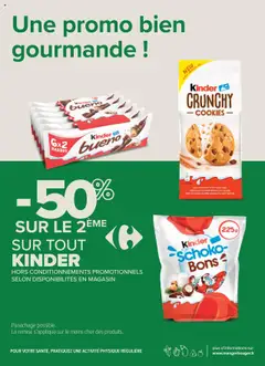  | Page: 2 | Produits: Cookies, Kinder Bueno, Lait
