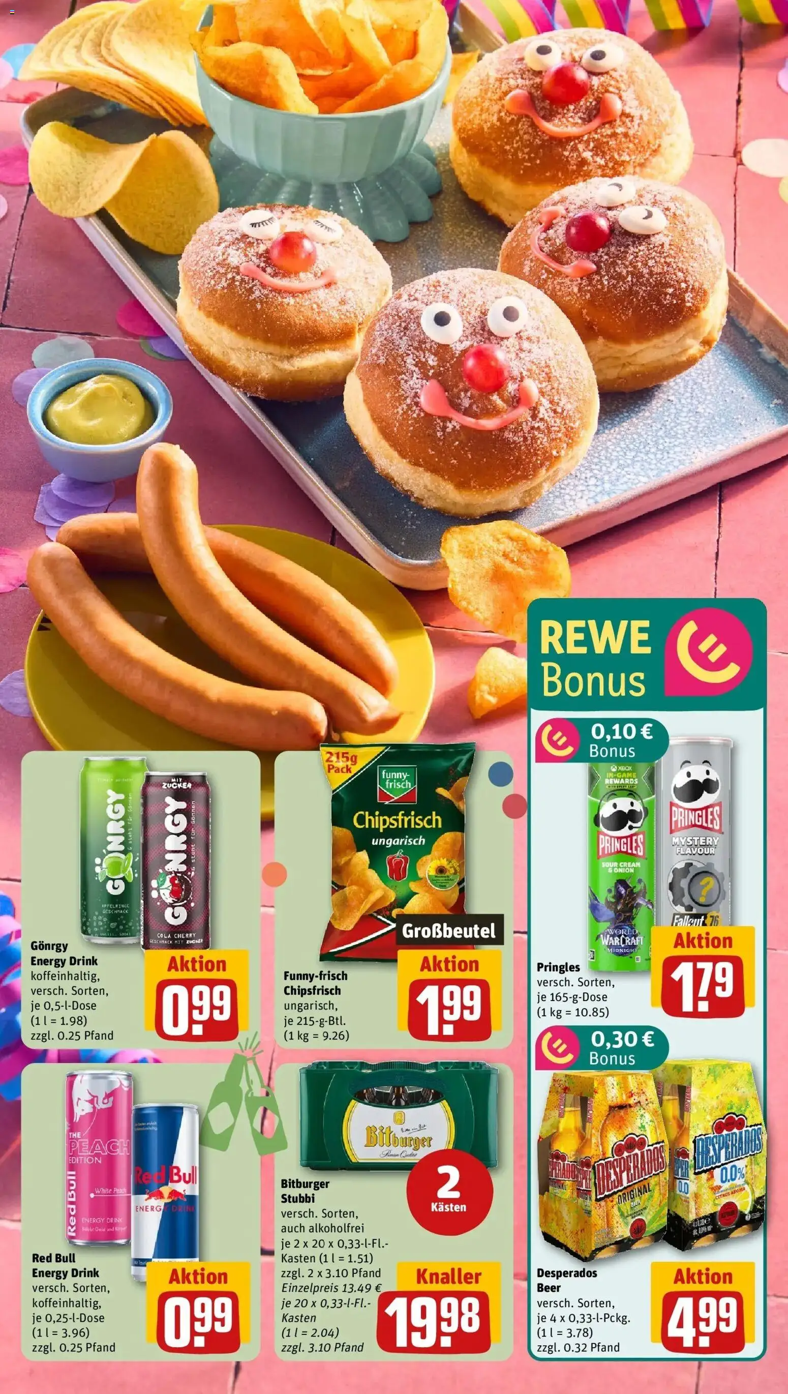 Rewe prospekt Velbert	 – gültig ab 09.02.2026 | Seite: 19 | Produkte: Xbox, Energy, Pringles, Chips