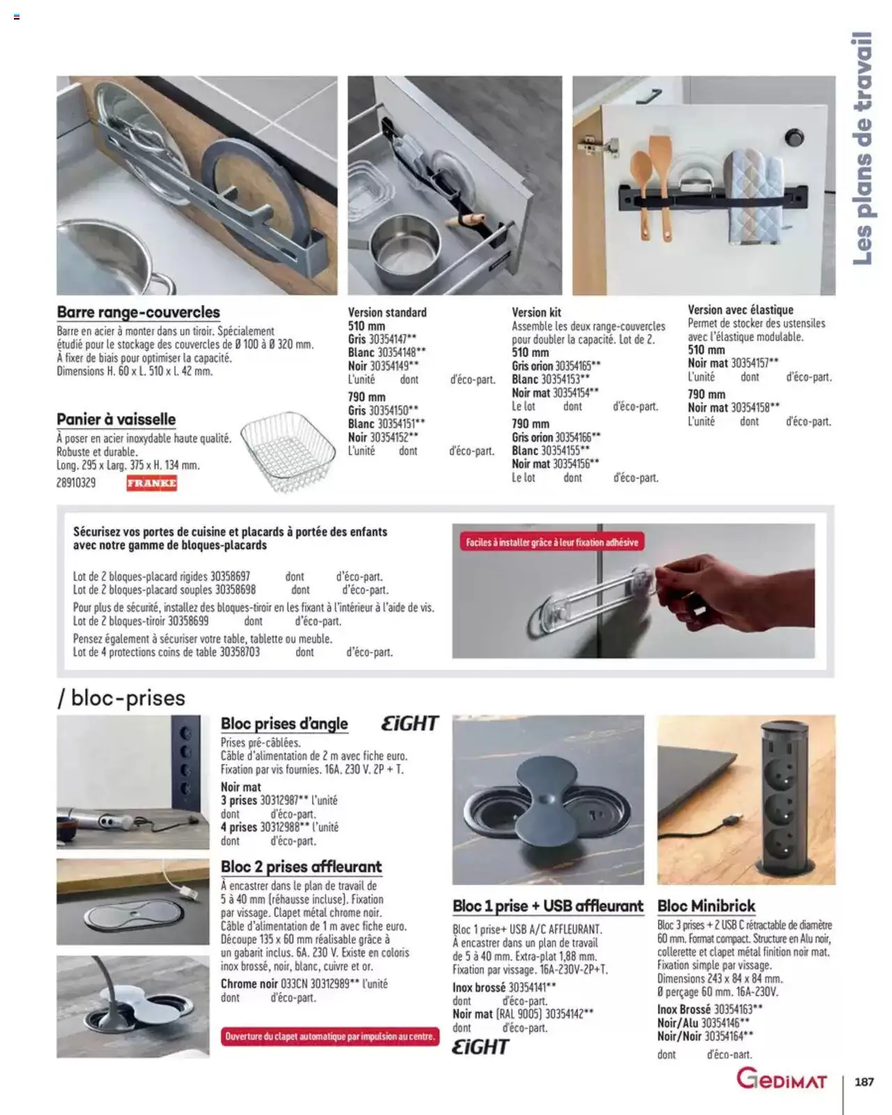  | Page: 187 | Produits: USB, Brosse, Table, Panier