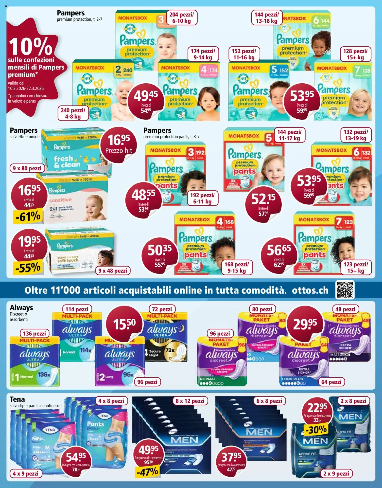 Otto's Aktionen IT – gültig ab 10.03.2026 | Seite: 12 | Produkte: Pampers