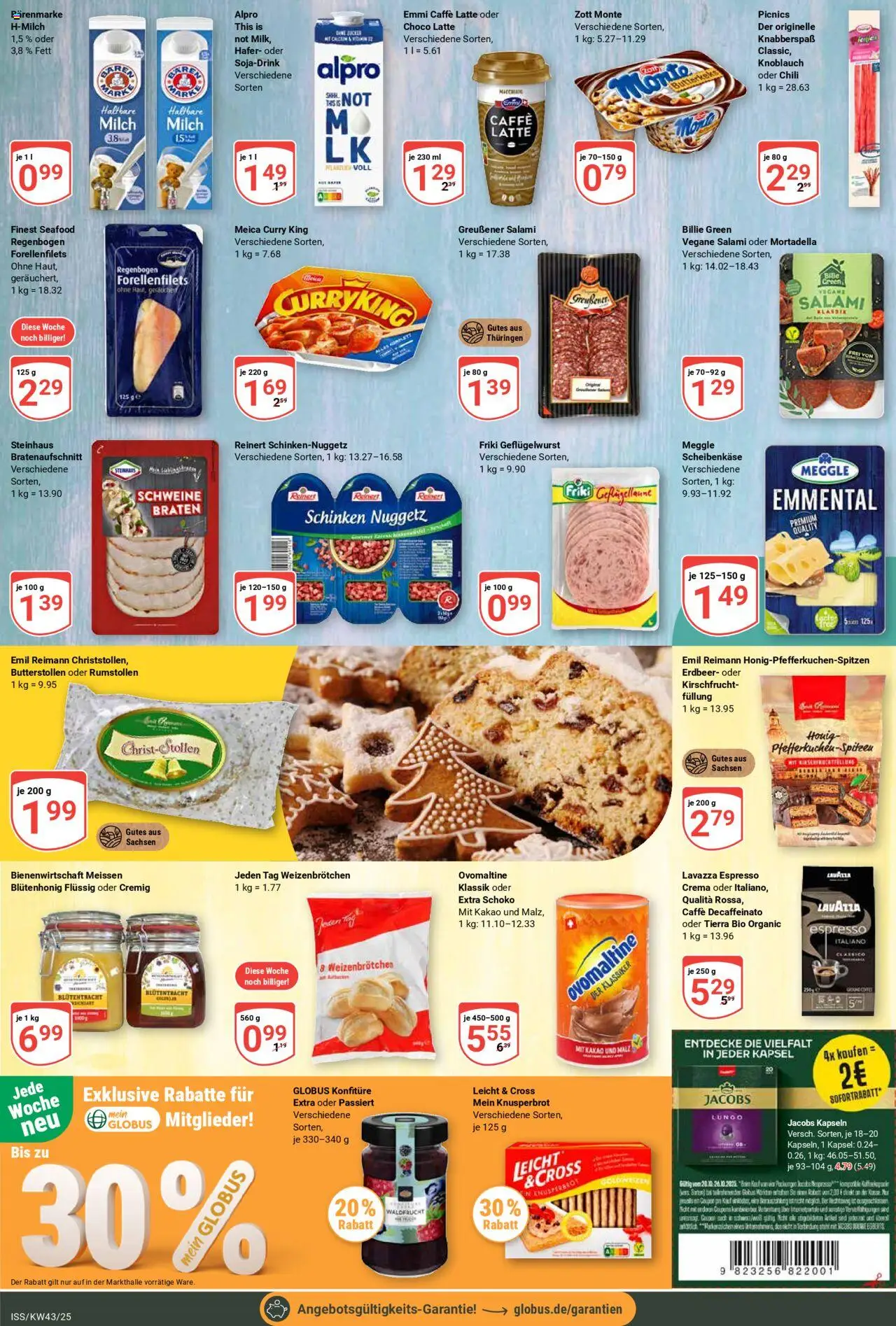 Globus Prospekt 	 – gültig ab 20.10.2025 | Seite: 13 | Produkte: Ovomaltine, Lavazza, Meica, Chili