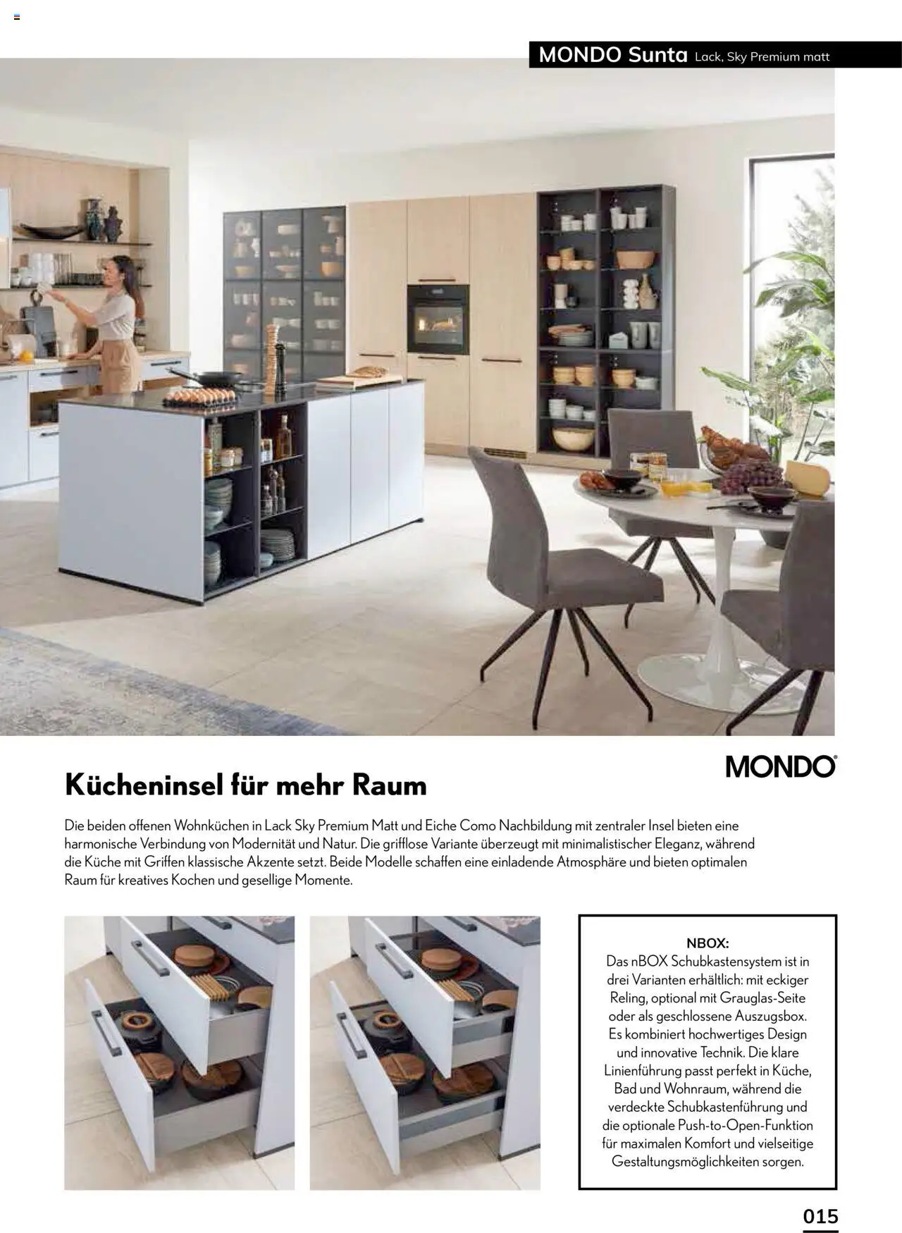 Ostermann Mondo Küchenmagazin – gültig ab 26.05.2025 | Seite: 15 | Produkte: Bad, Küche