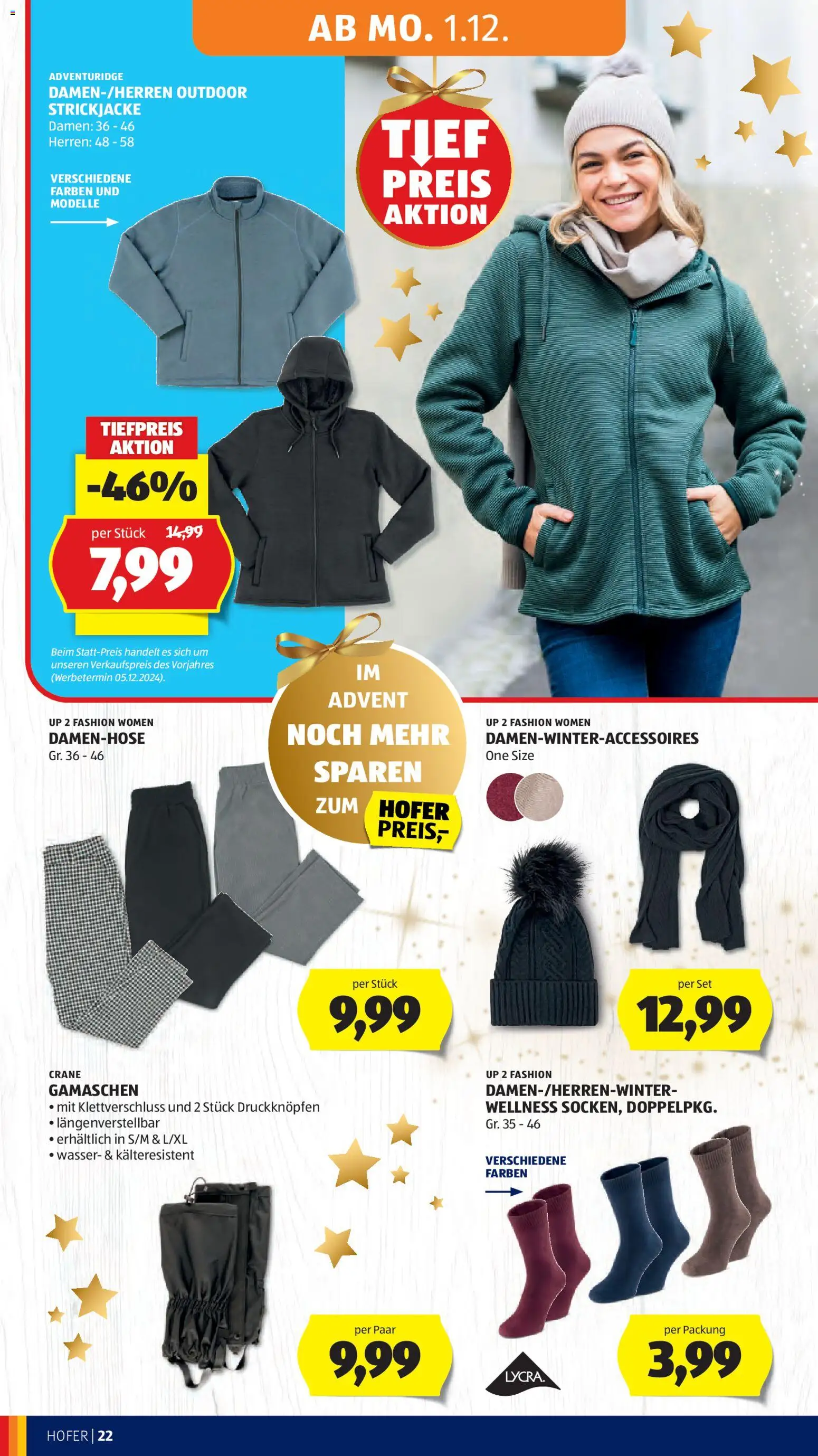 Hofer AT akciós ujság - amely érvényes a következő dátumtól: 28.11.2025 | Oldal: 38